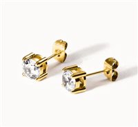 Pendientes Idee Preziose dal 1987 Mujer in Oro amarillo Zircone IP.OK18G/24 - IP.OK18G/24